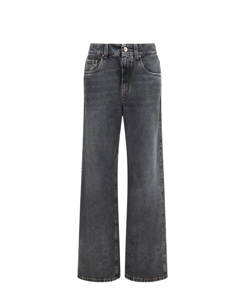 Brunello Cucinelli Jean in gray, Cotton
