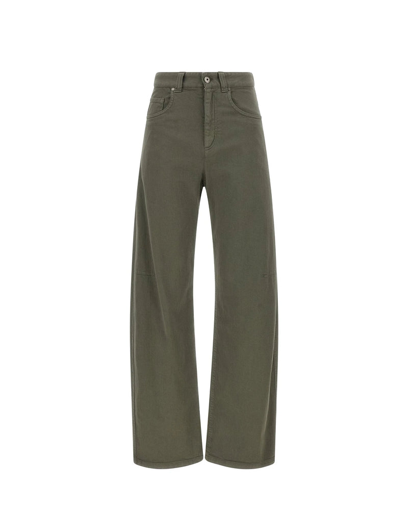Brunello Cucinelli Jean in green, Cotton