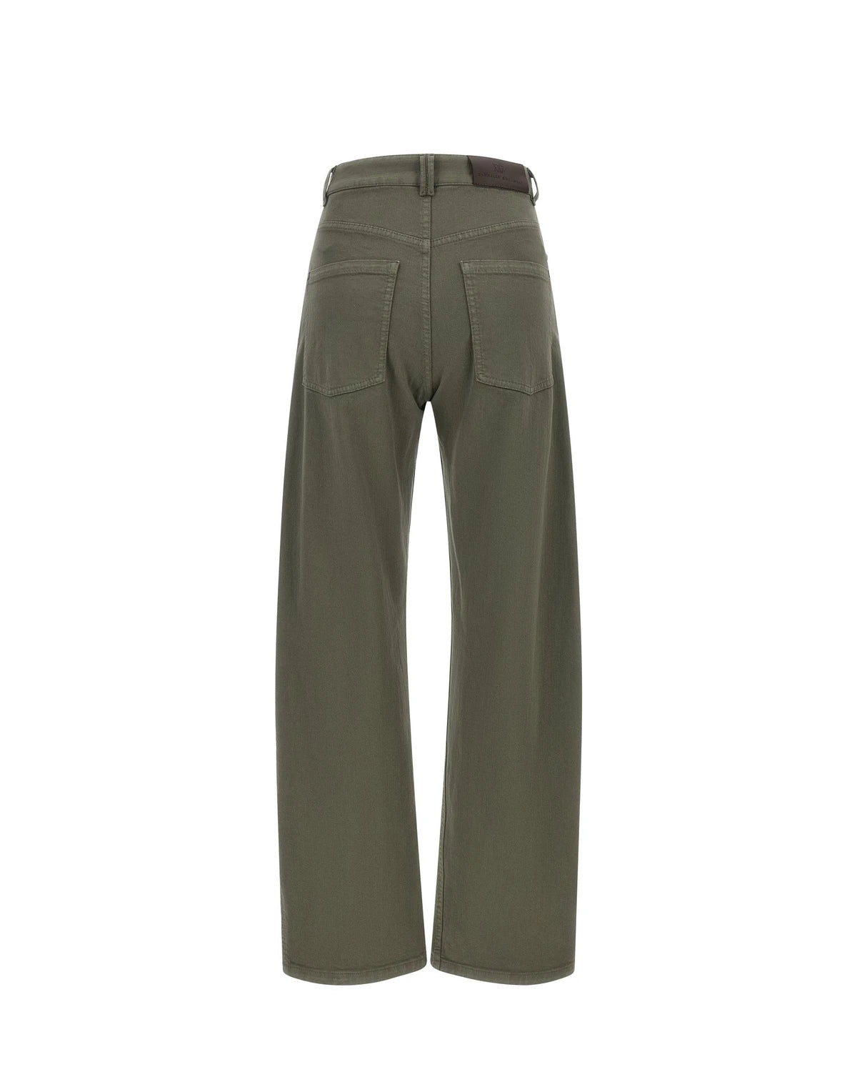 Brunello Cucinelli Jean in green, Cotton — view 2
