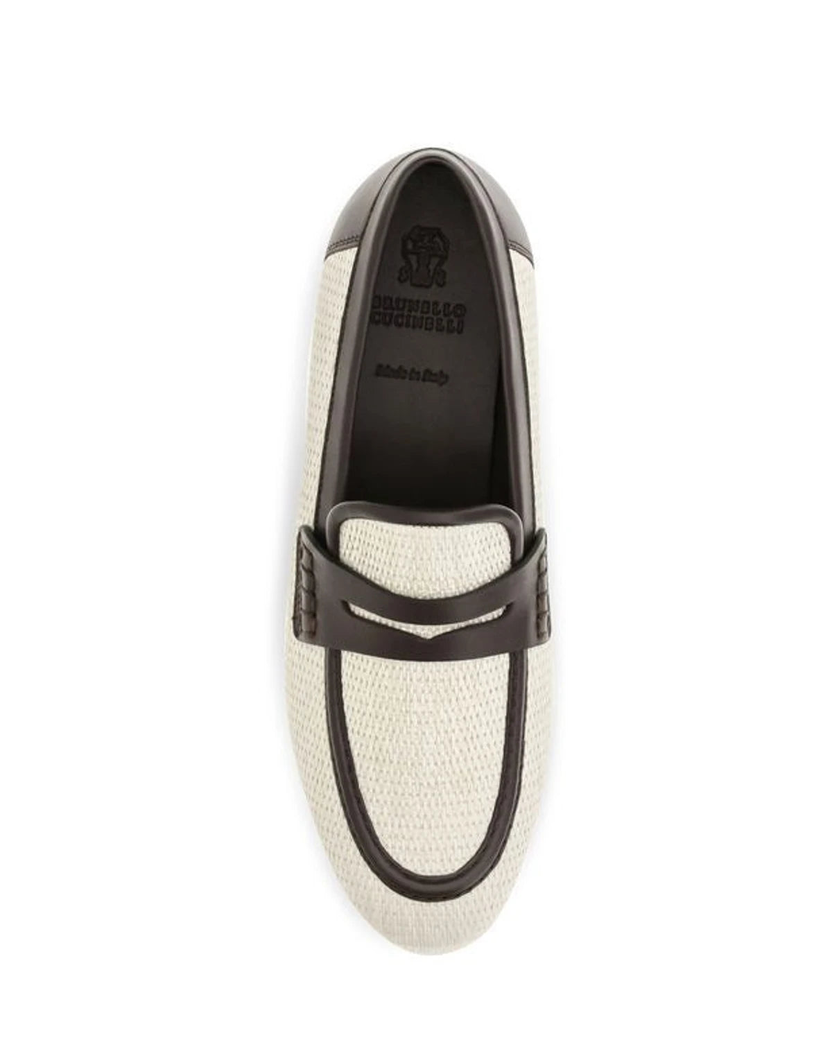 Brunello Cucinelli Loafers in beige, Polyamide — view 4