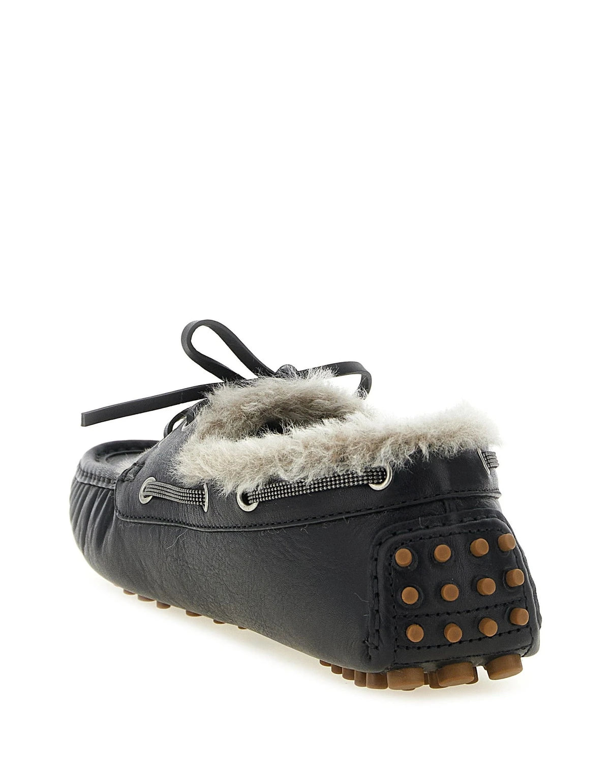 Brunello Cucinelli Loafers in black, Calfskin Leather — view 3