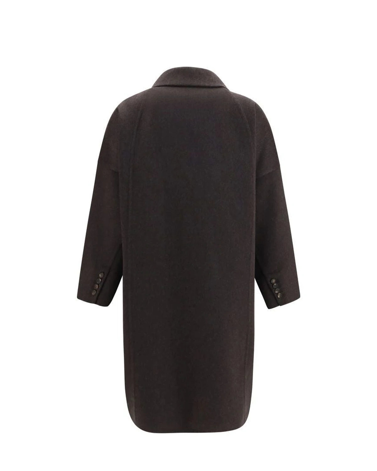 Brunello Cucinelli Overcoat in brown, Kashmir — view 2