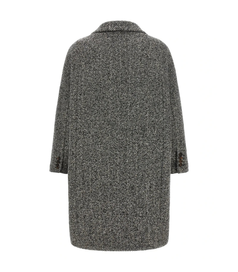 Brunello Cucinelli Overcoat in gray — view 2