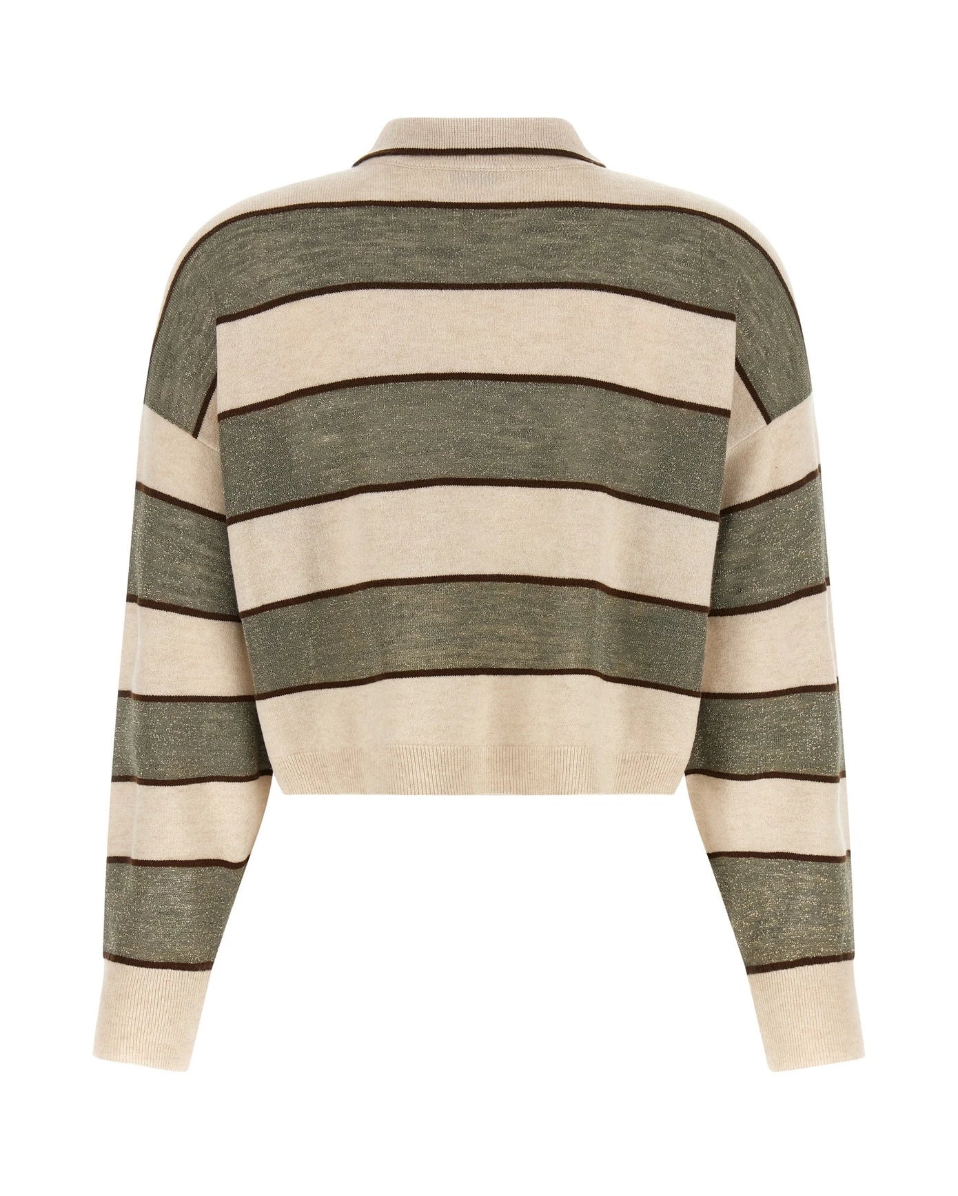 Brunello Cucinelli Polo in multicolor, Virgin Wool — view 2