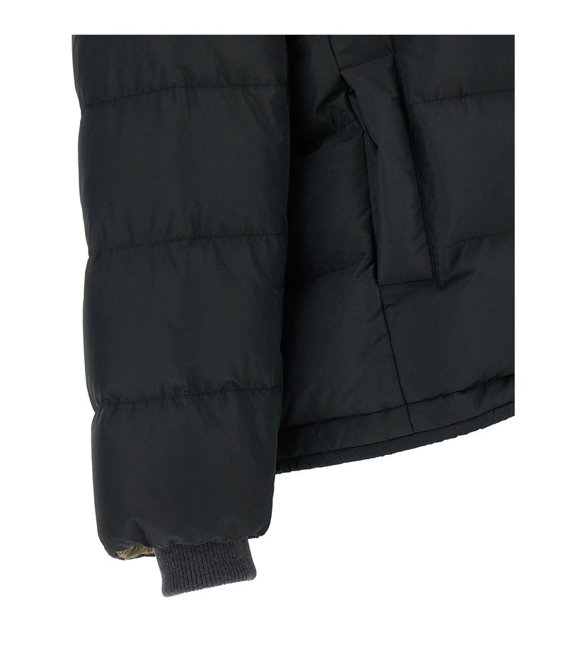 Brunello Cucinelli Puffer Jacket in black, Cotton — view 4