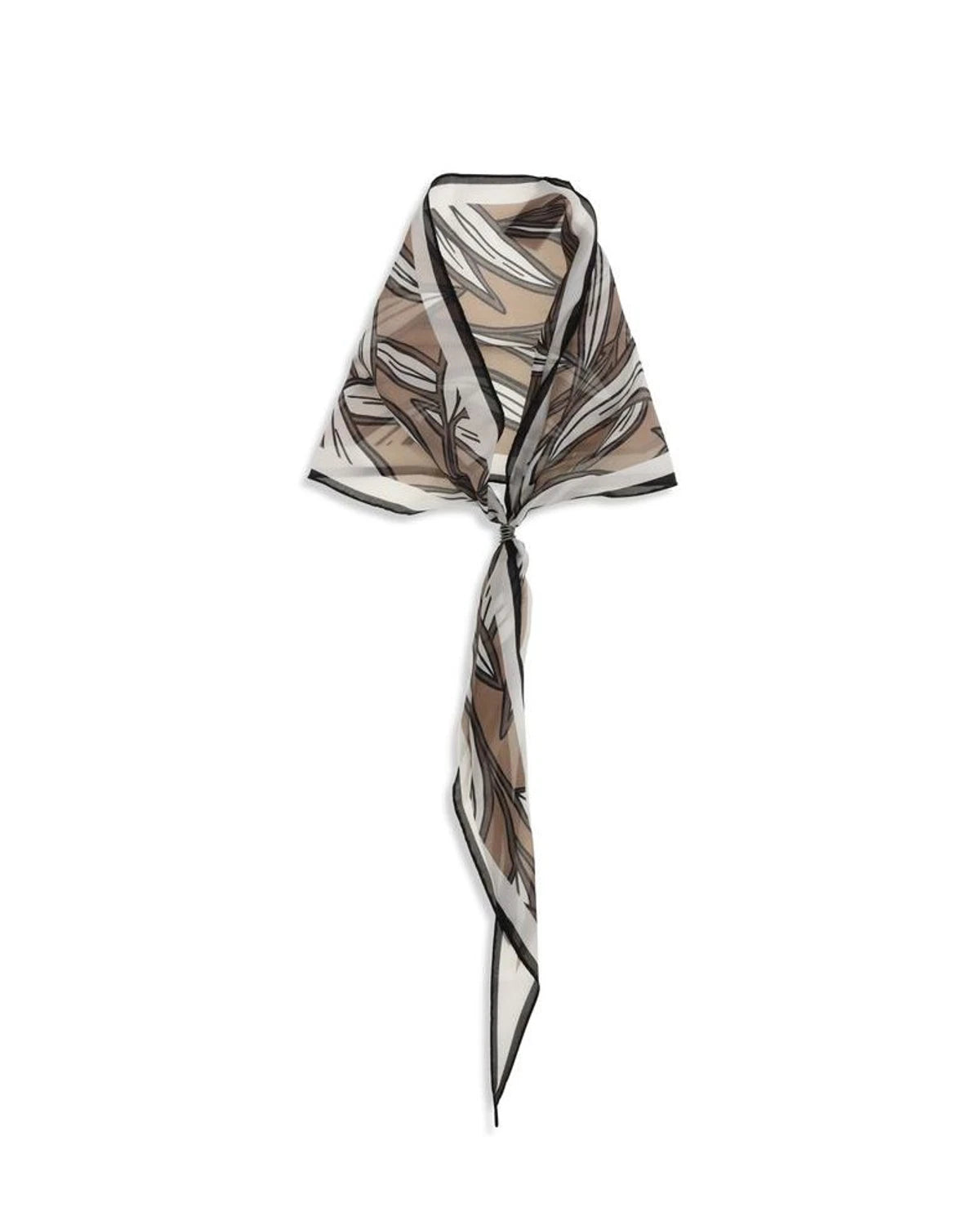Brunello Cucinelli Scarves & Shawl in beige, Silk
