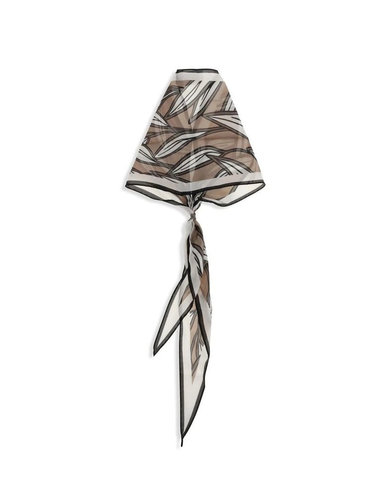 Brunello Cucinelli Scarves & Shawl in beige, Silk — view 2