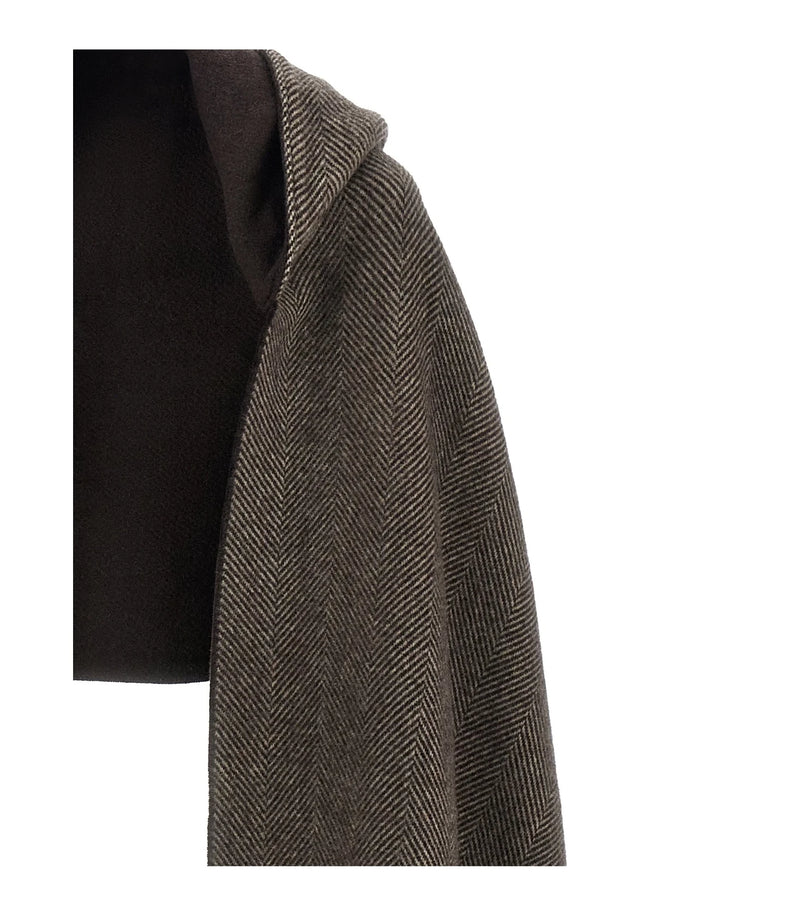 Brunello Cucinelli Scarves & Shawl in brown, Cashmere — view 4