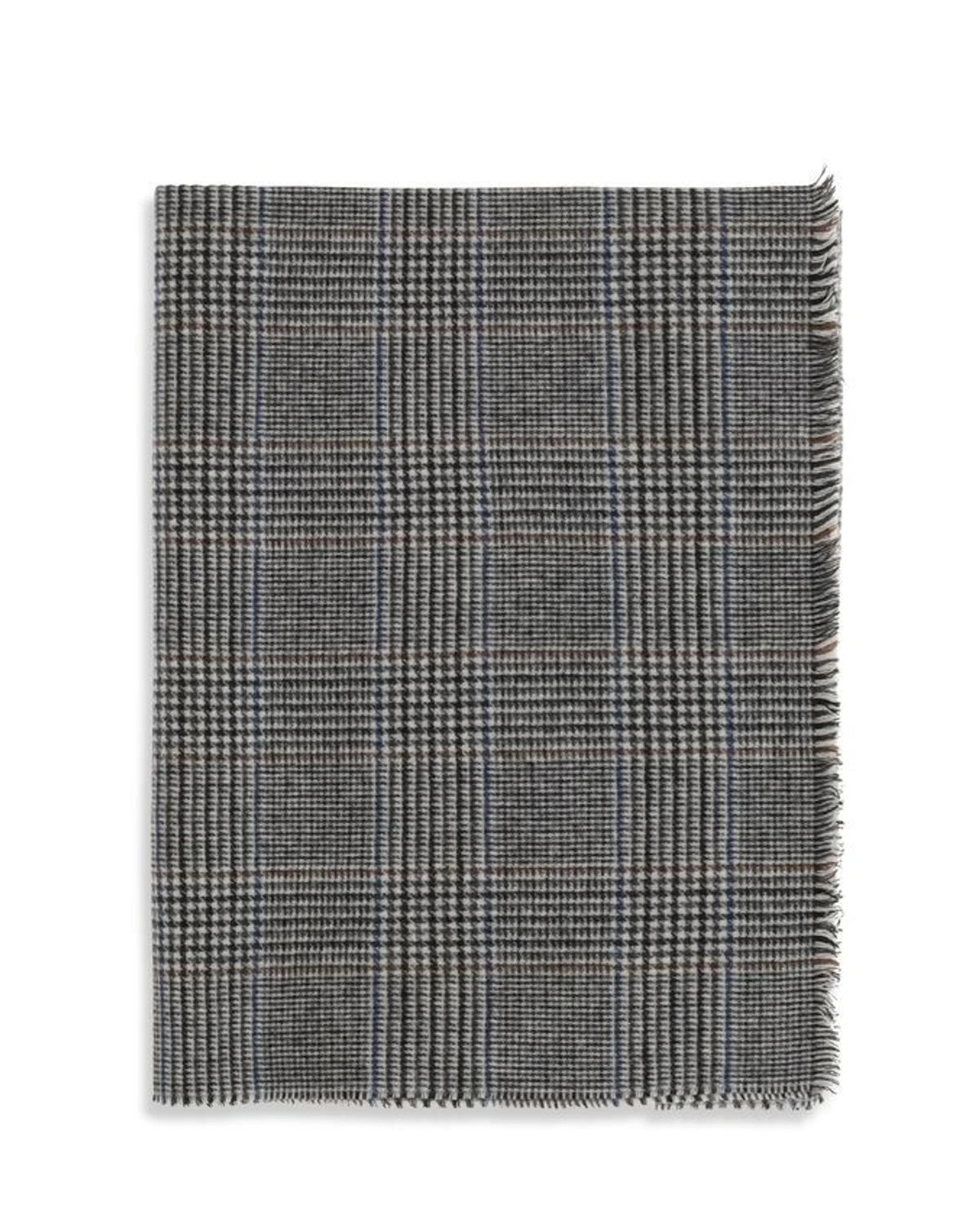 Brunello Cucinelli Gray Cashmere Scarf