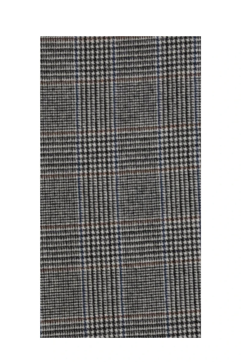 Brunello Cucinelli Scarves & Shawl in gray, Kashmir — view 3