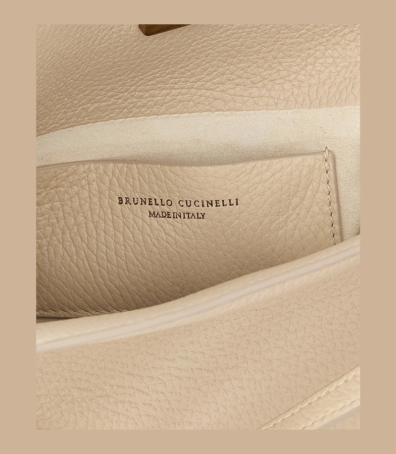 Brunello Cucinelli Shopper Bag in beige — view 4