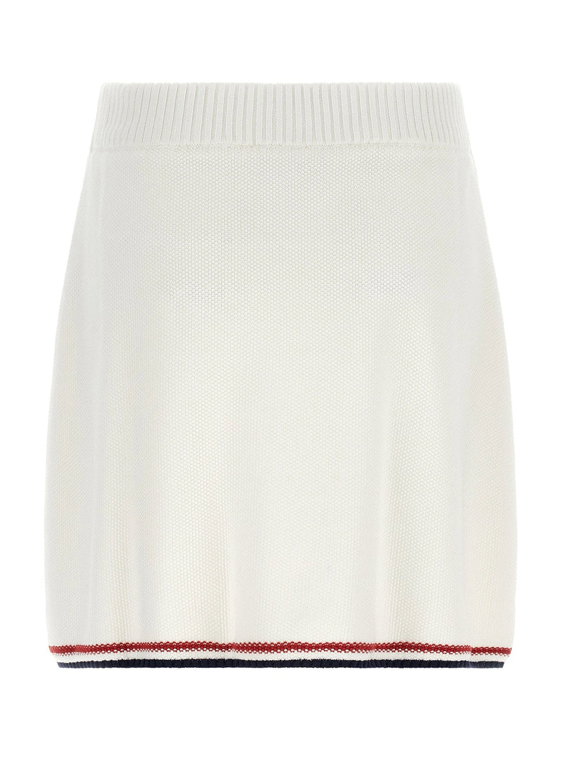 Brunello Cucinelli Skirt in white, Cotton — view 2