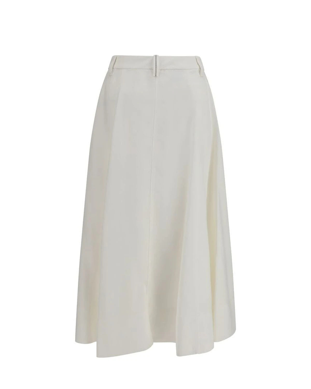 Brunello Cucinelli Skirt in white, Viscose — view 2