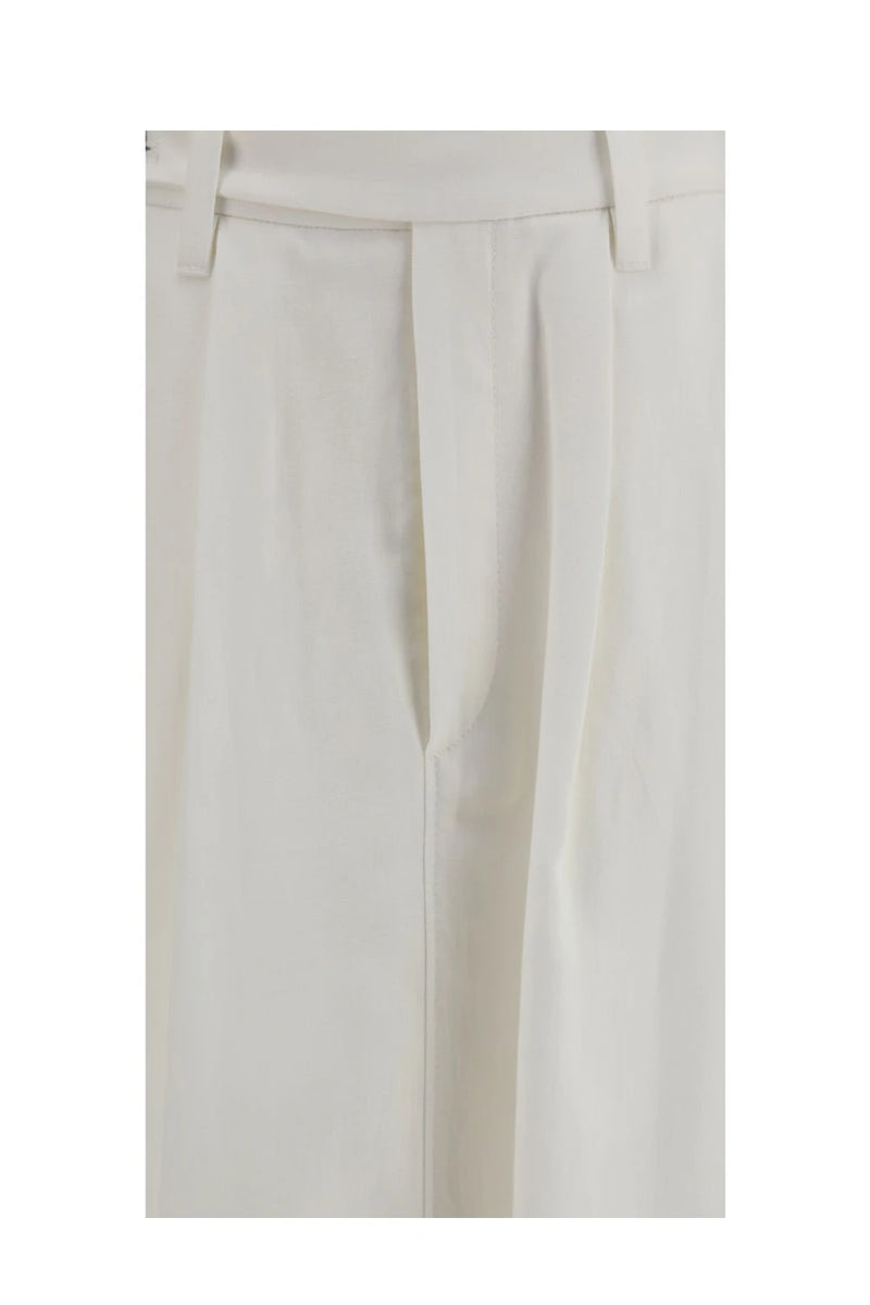 Brunello Cucinelli Skirt in white, Viscose — view 3