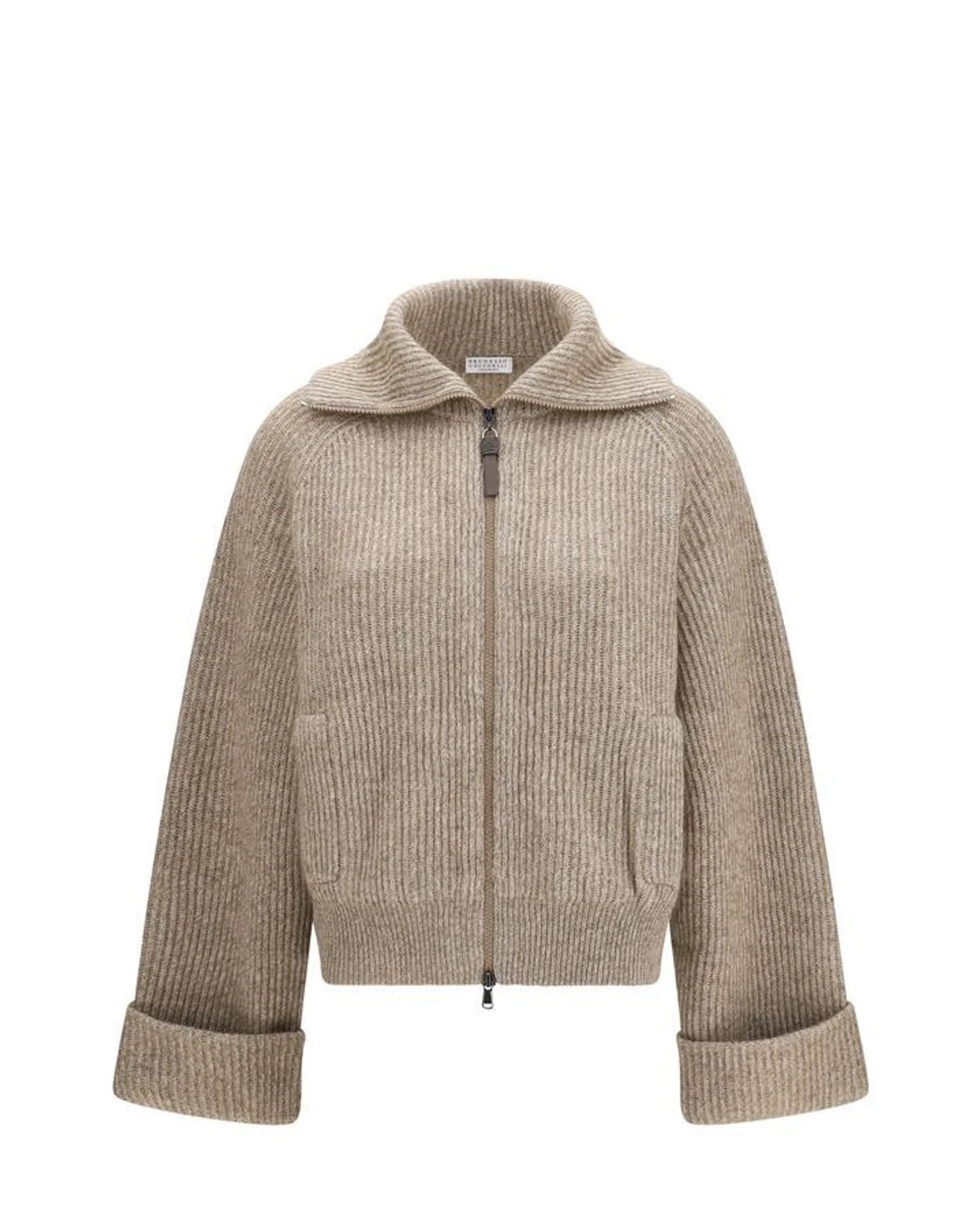 Brunello Cucinelli Sweater in beige, Kashmir