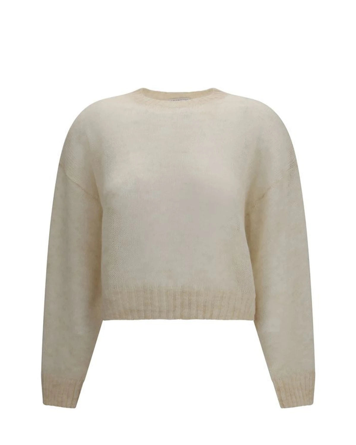 Brunello Cucinelli Beige Mohair Sweater