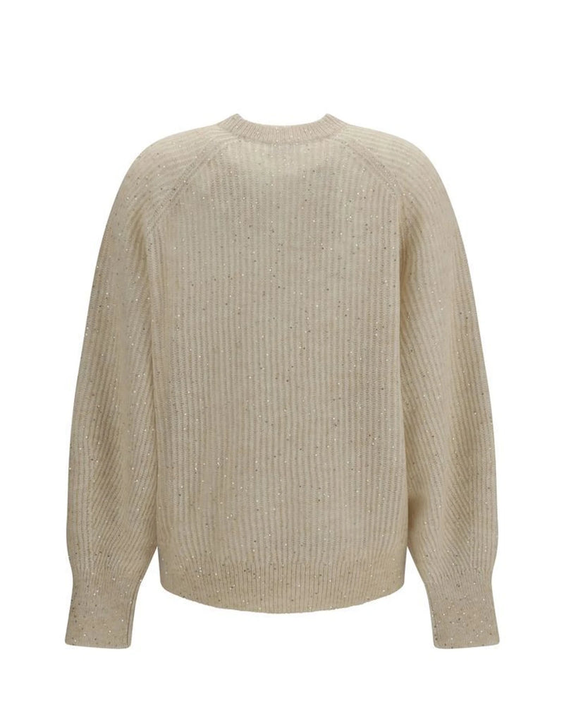 Brunello Cucinelli Sweater in beige, Mohair — view 2