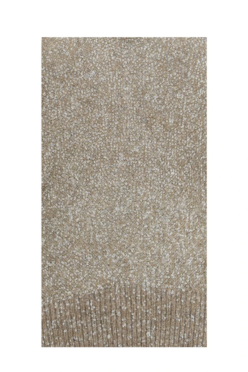 Brunello Cucinelli Sweater in beige, Polyamide — view 3