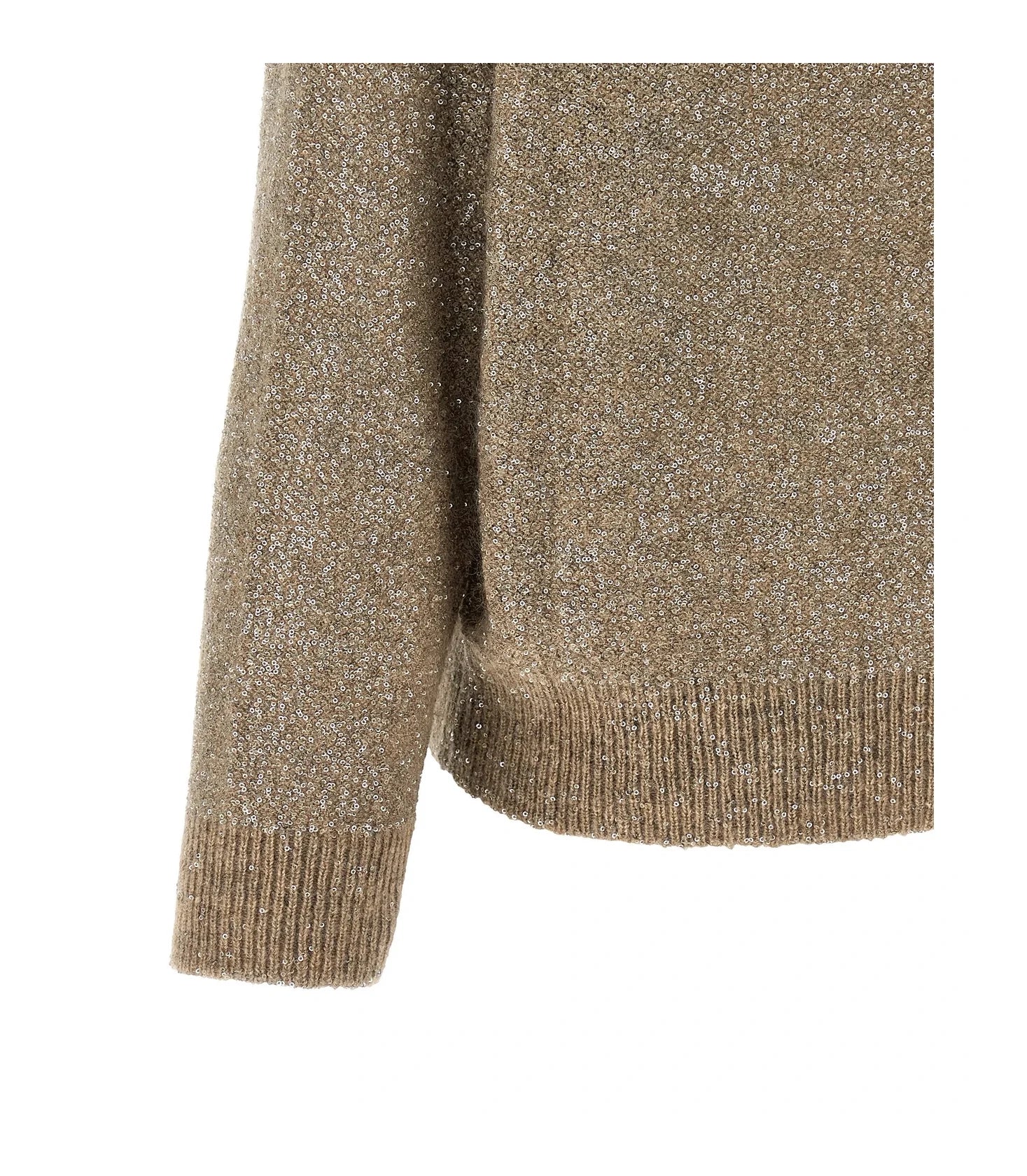 Brunello Cucinelli Sweater in beige, Polyamide — view 4