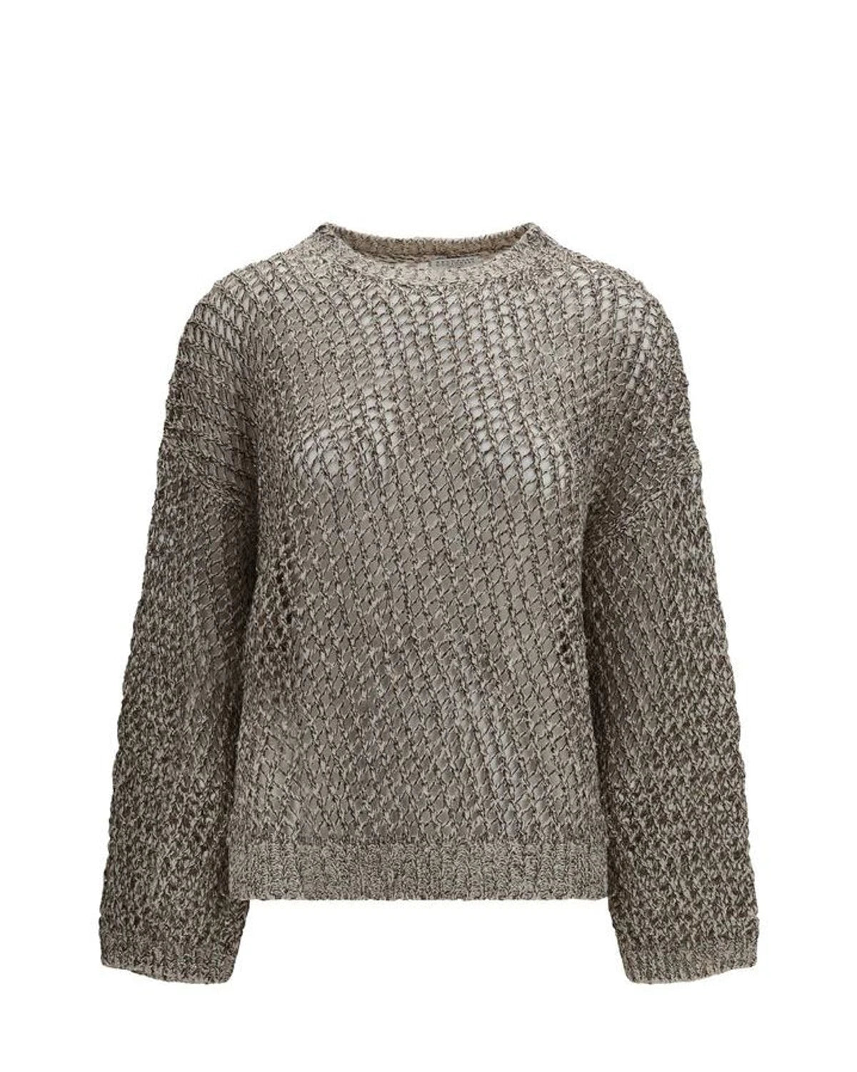 Brunello Cucinelli Sweater in beige, Silk