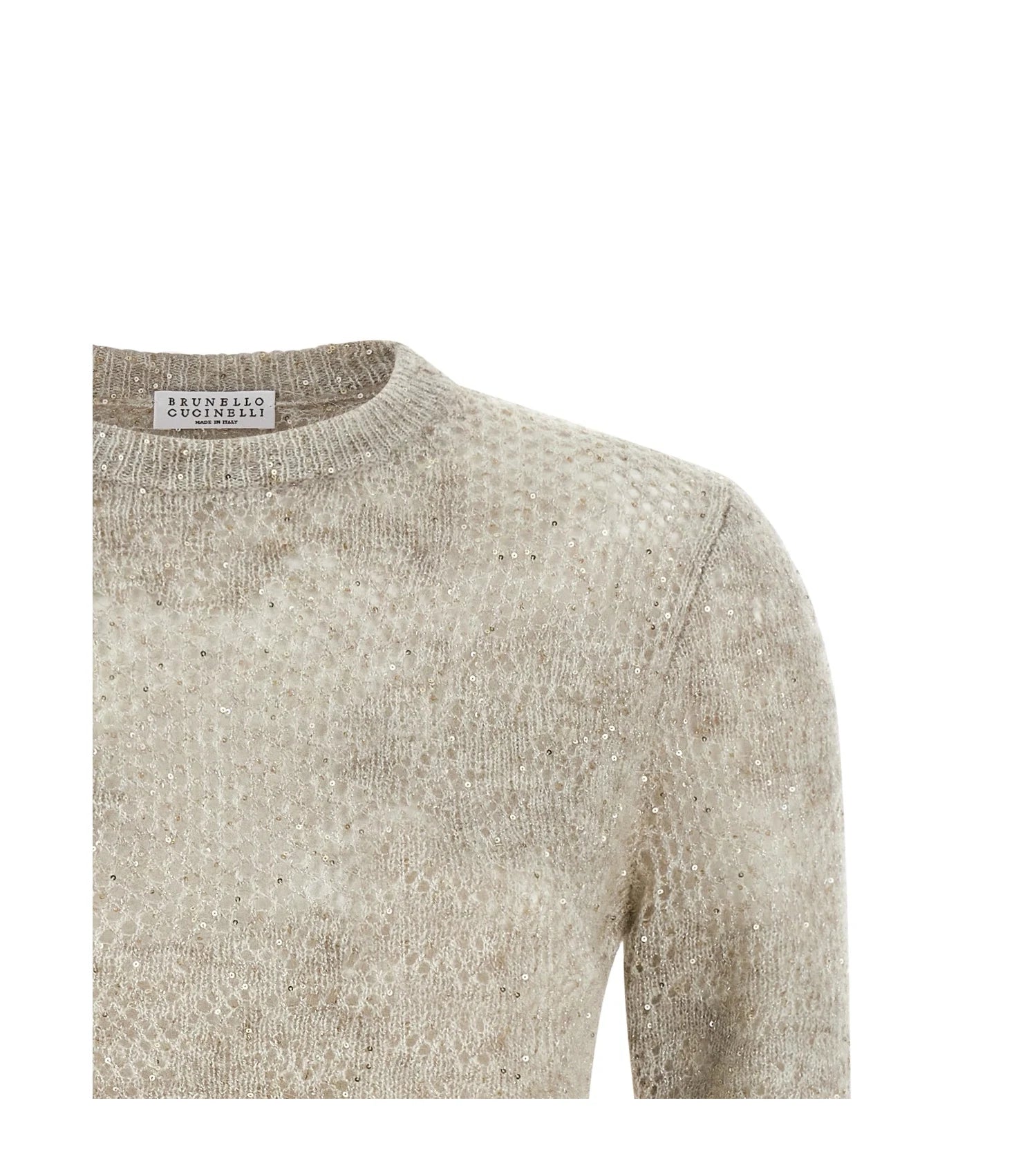 Brunello Cucinelli Sweater in beige — view 3