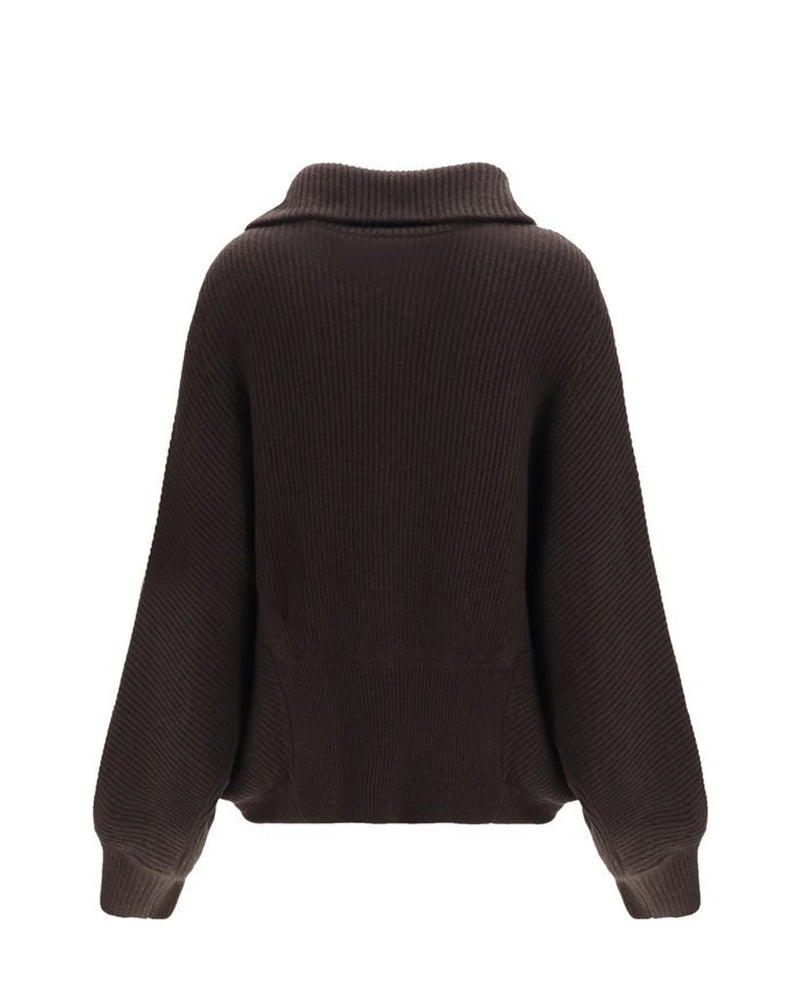 Brunello Cucinelli Sweater in brown, Kashmir — view 2