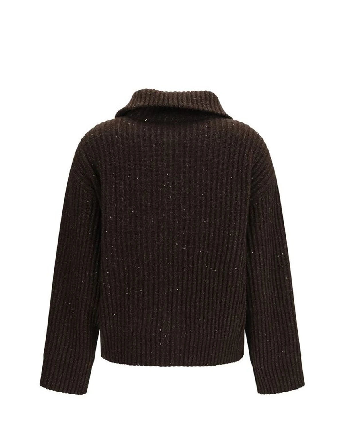 Brunello Cucinelli Sweater in brown, Kashmir — view 2