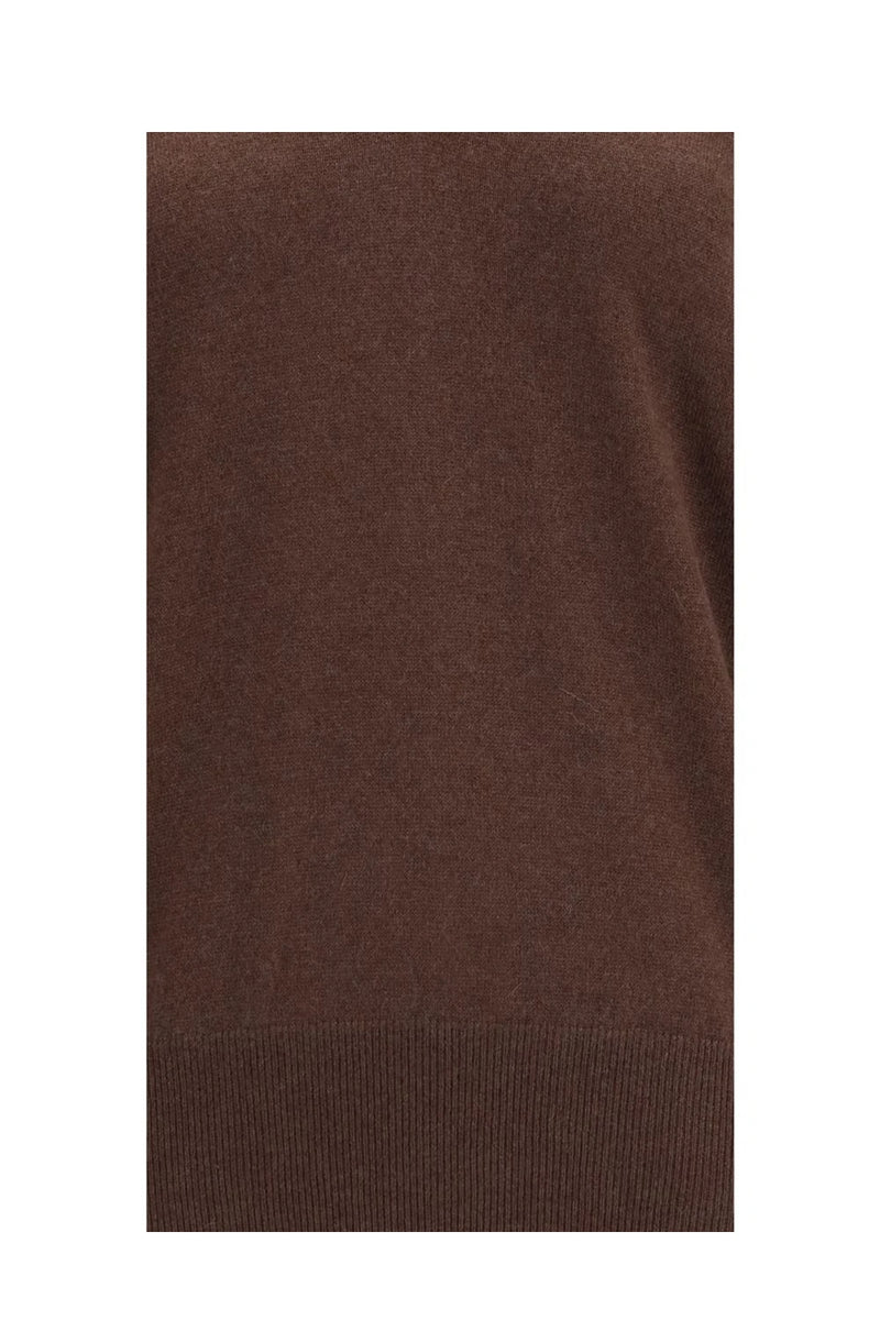 Brunello Cucinelli Sweater in brown, Kashmir — view 3