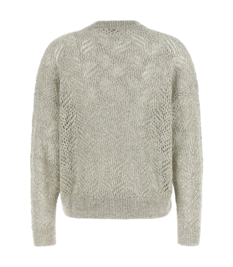 Brunello Cucinelli Sweater in gray — view 2