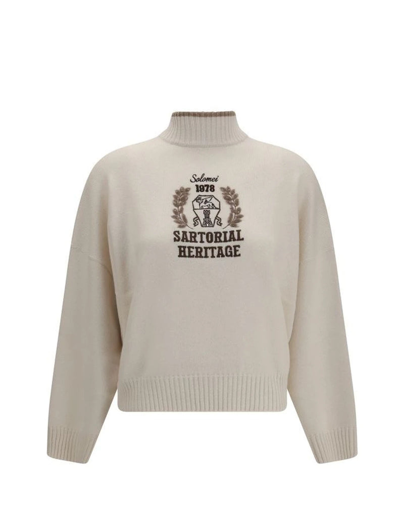 Brunello Cucinelli Sweater in white, Kashmir