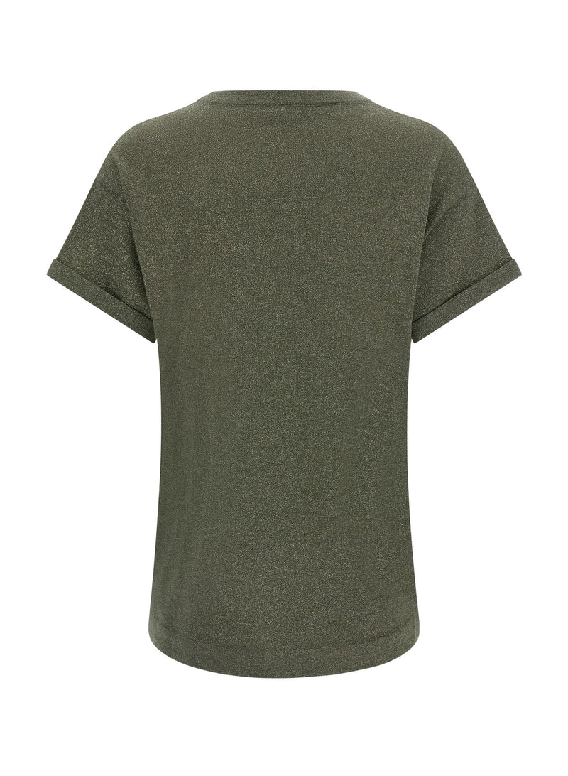Brunello Cucinelli T-Shirt in green — view 2