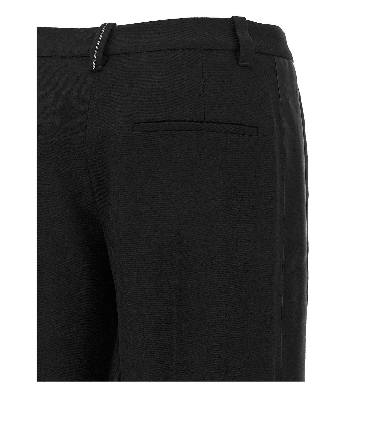 Brunello Cucinelli Trouser in black, Virgin Wool — view 4