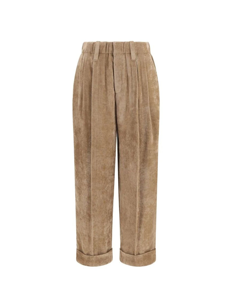 Brunello Cucinelli Trouser in brown, Viscose