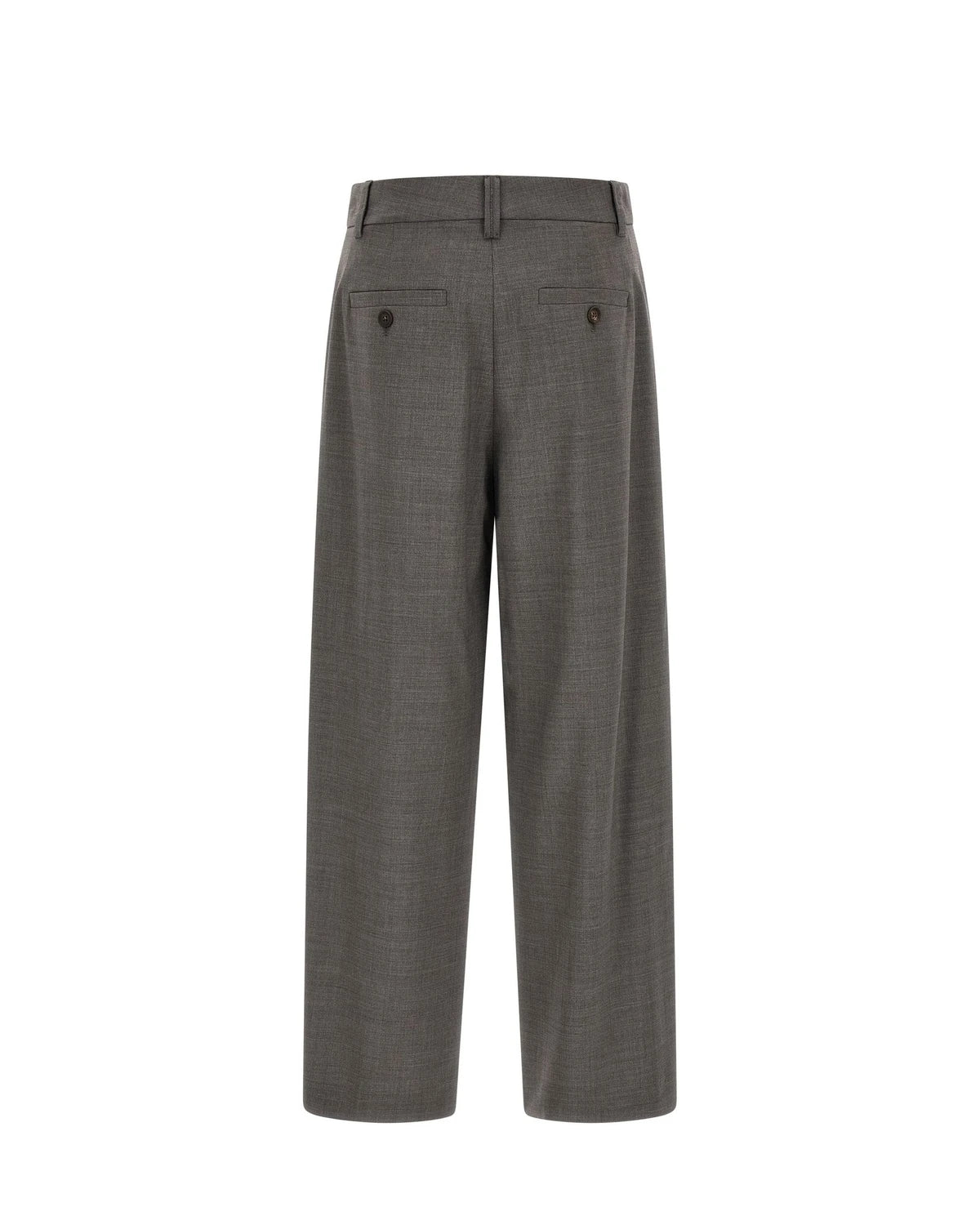 Brunello Cucinelli Trouser in gray, Virgin Wool — view 2