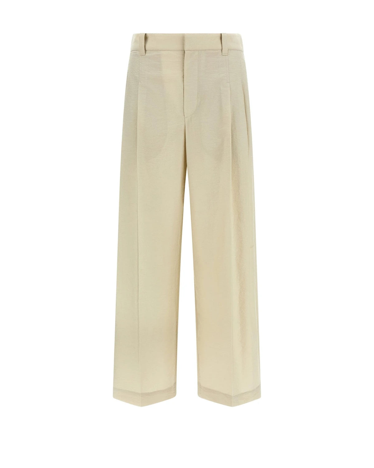 Brunello Cucinelli Trouser in white, Cotton