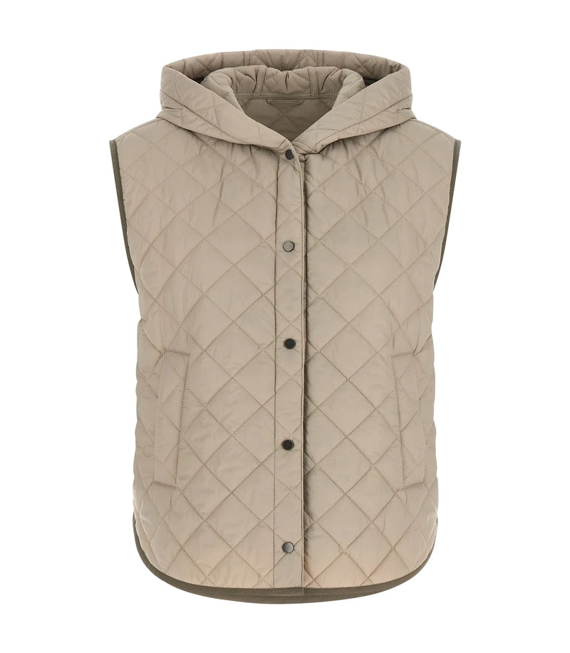 Brunello Cucinelli Vest in beige