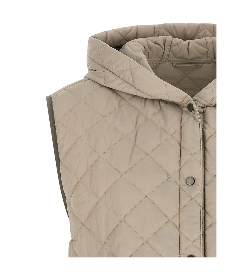 Brunello Cucinelli Vest in beige — view 3