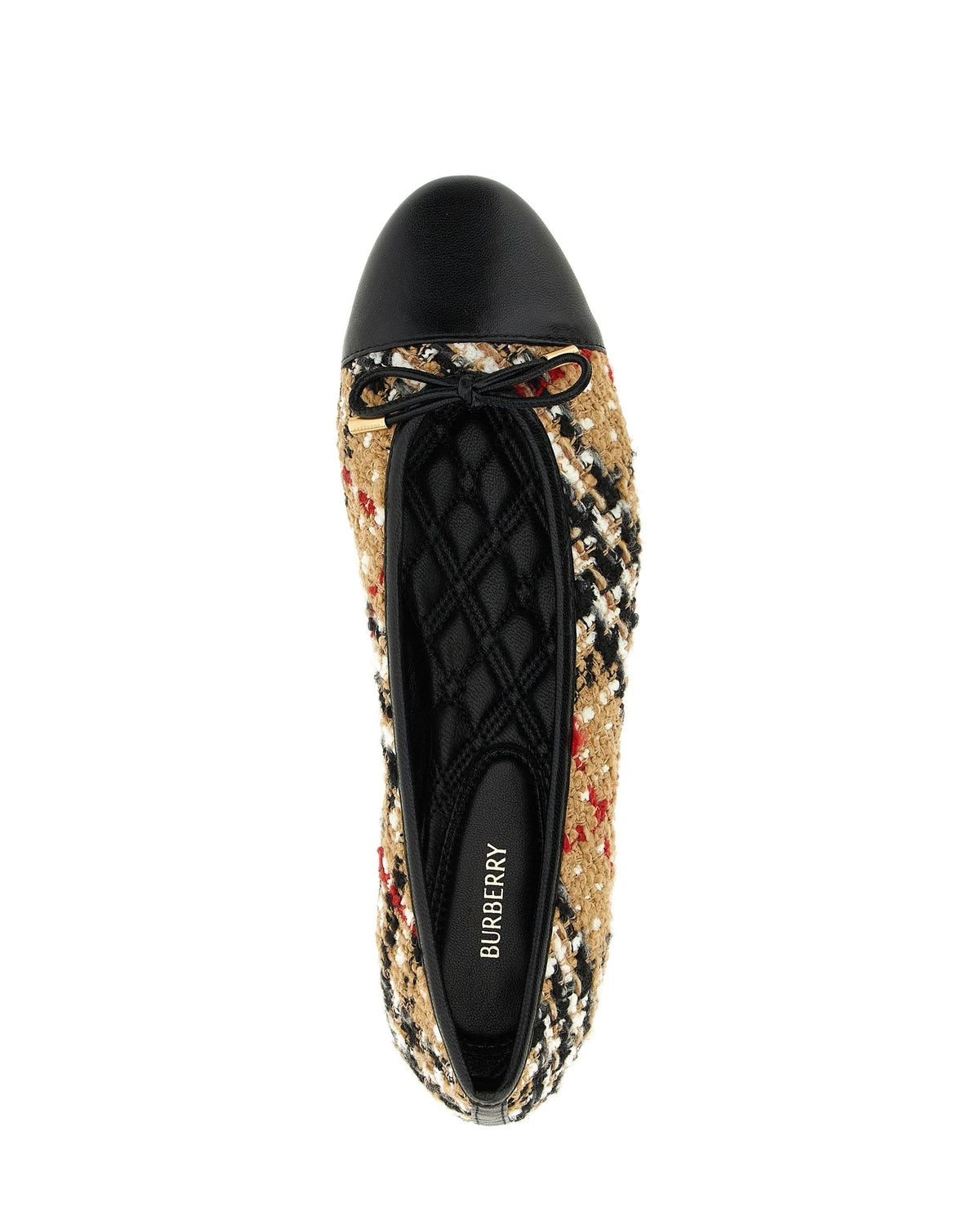 Burberry Ballet Flats in multicolor, Polyester — view 4