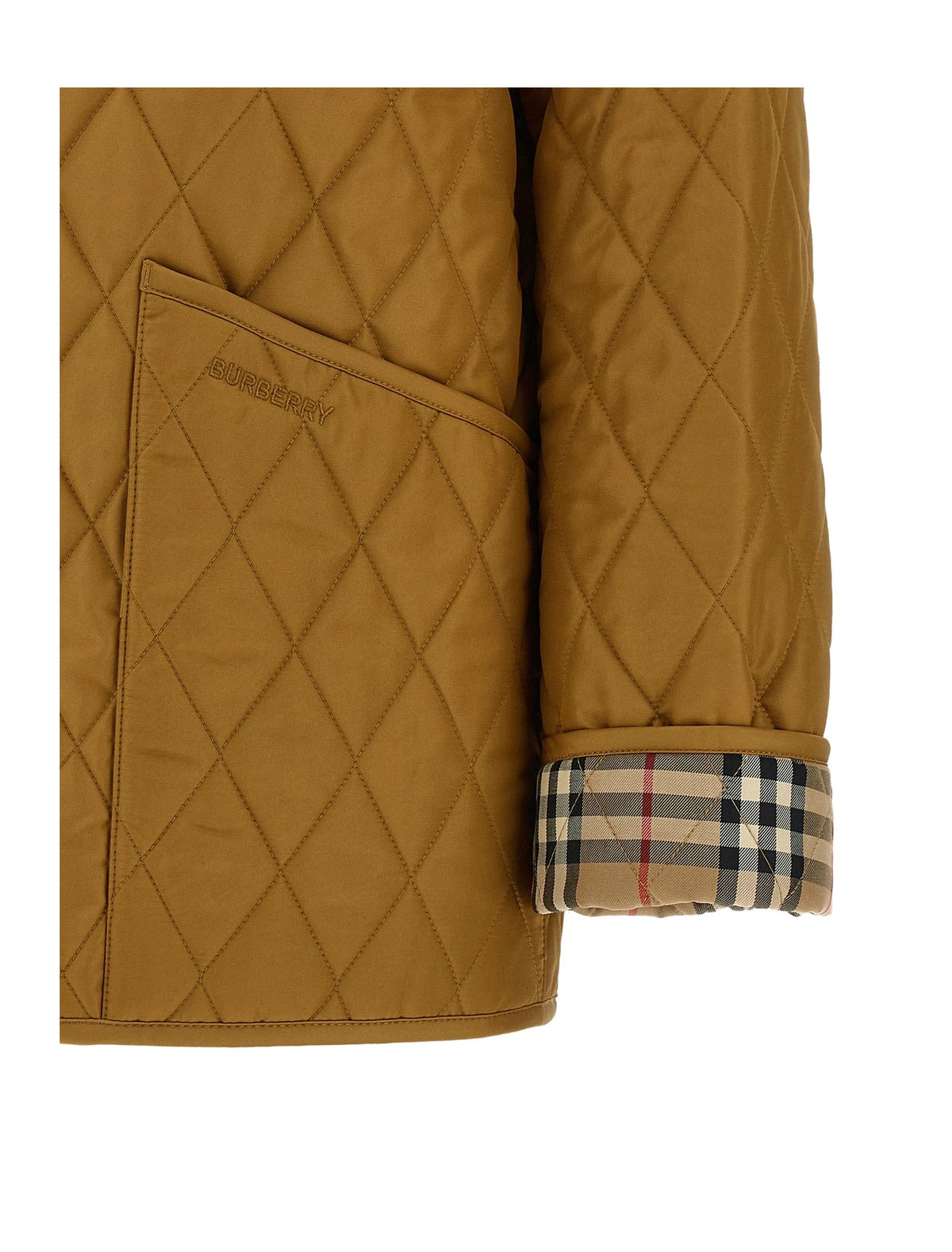 Burberry Bolero Jacket in beige, Polyester — view 4