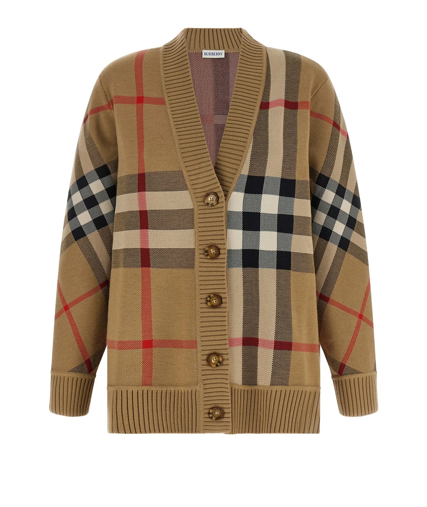 Burberry Cardigan in beige, Polyester