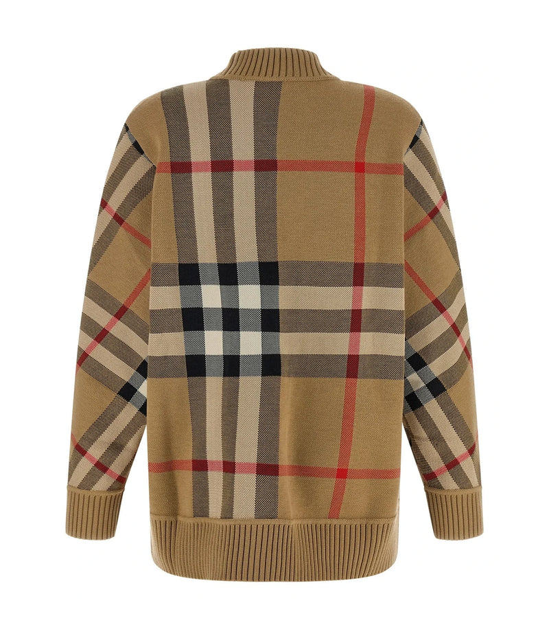 Burberry Cardigan in beige, Polyester — view 2