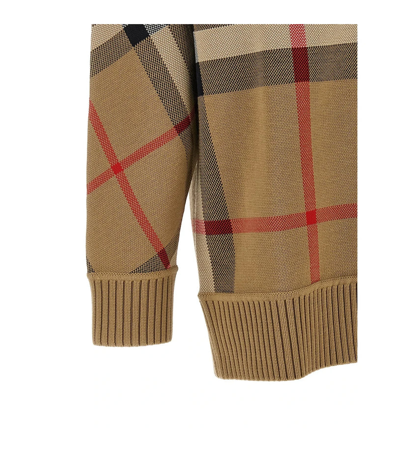 Burberry Cardigan in beige, Polyester — view 4