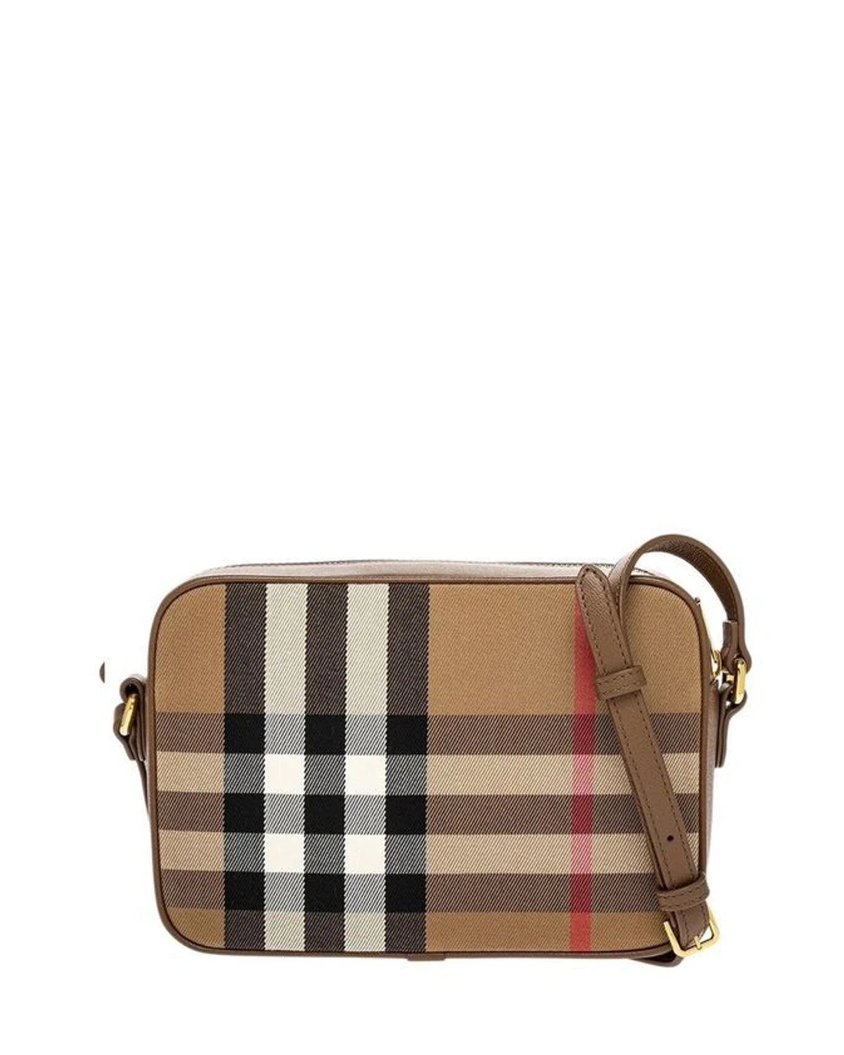 Burberry Cross Body Bag in brown, Leather — view 3