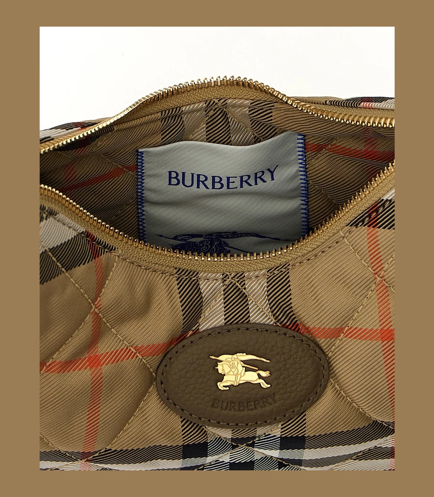 Burberry Cross Body Bag in multicolor, Polyamide — view 4