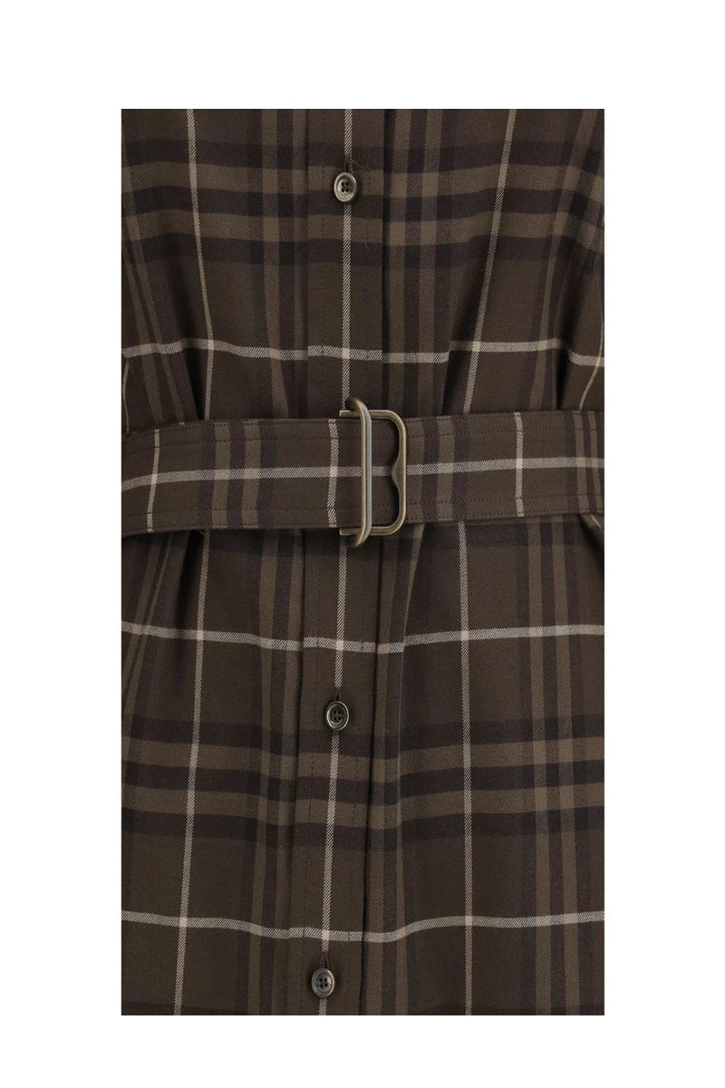 Burberry Dresse in brown, Cotton — view 3