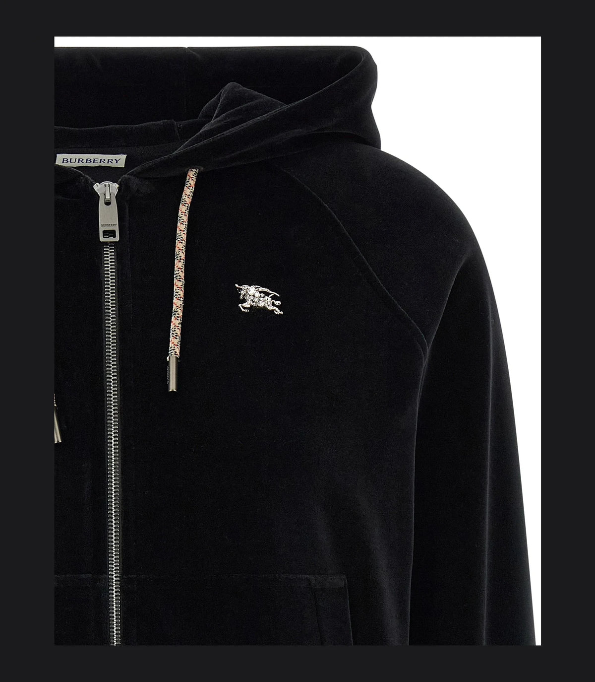 Burberry Hoodie in black, Cotton — view 3