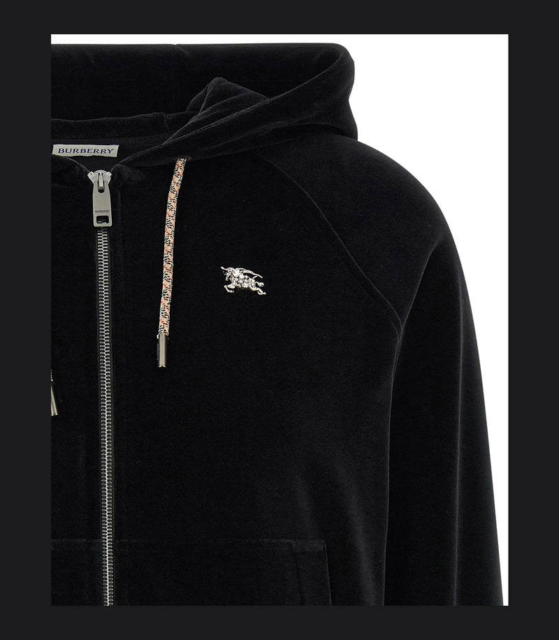 Burberry Hoodie in black, Cotton — view 3