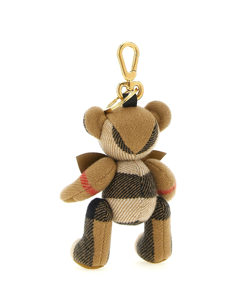 Burberry Keychain in beige, Cashmere — view 2