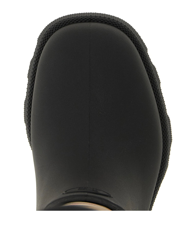 Burberry Knee High Boots in black, Rubber — view 4