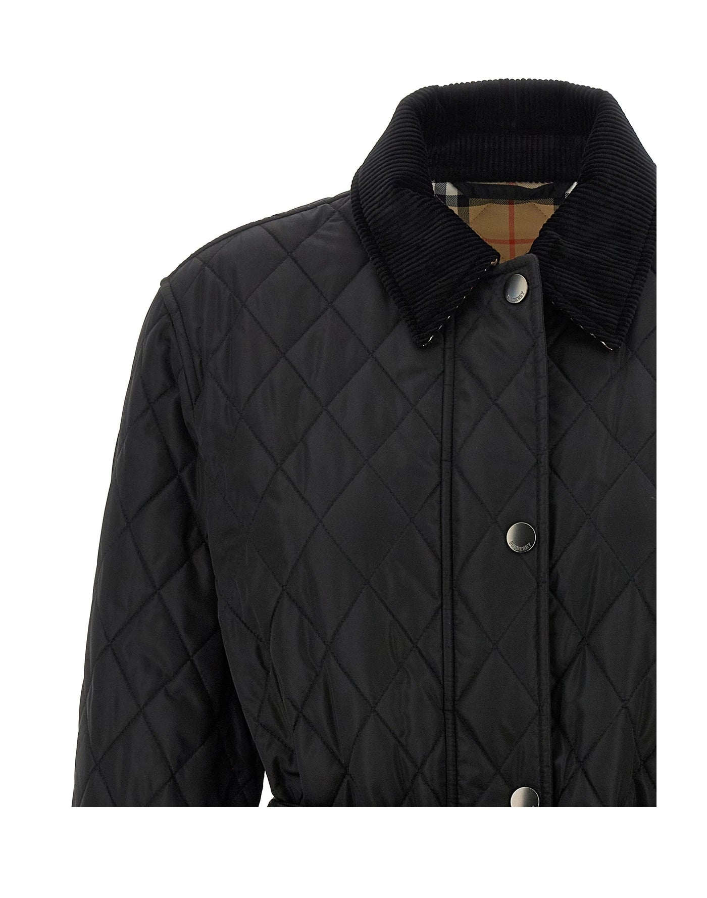 Burberry Overcoat in black, Polyamide — view 3
